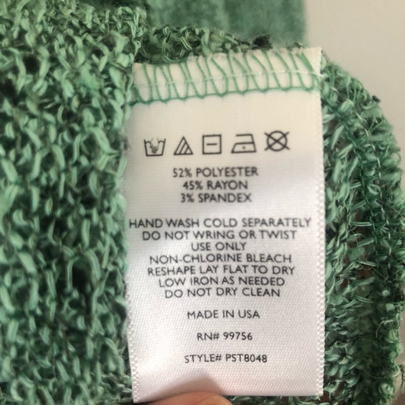 Painted Threads Knit Button Down Top - Picture 7 of 7